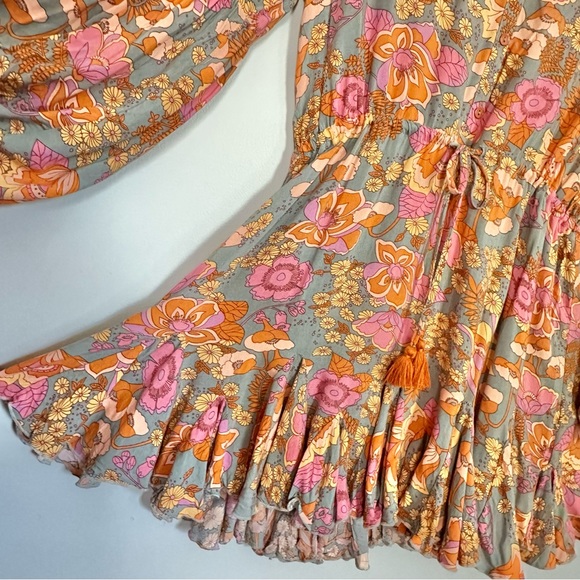 Katwalk Boutique Boho Floral Mini Dress - Picture 4 of 11